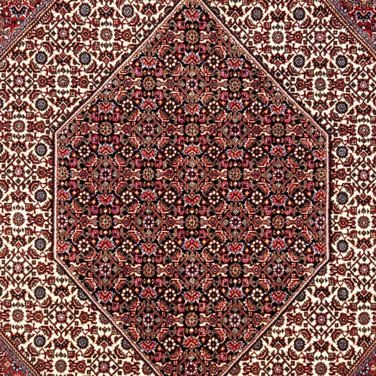 Alfombra persa - Bidjar - 352 x 254 cm - rojo
