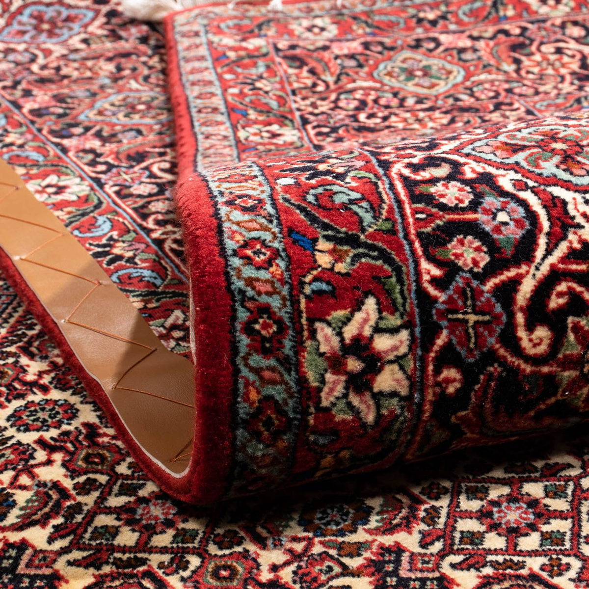 Alfombra persa - Bidjar - 352 x 254 cm - rojo