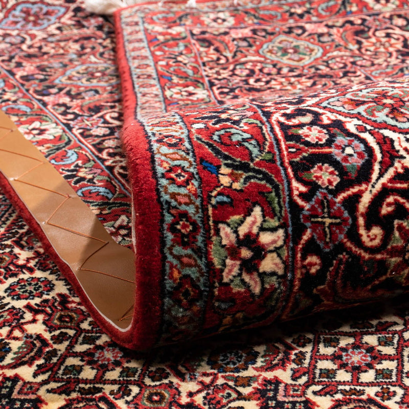 Alfombra persa - Bidjar - 352 x 254 cm - rojo