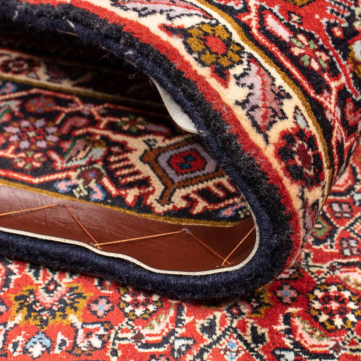 Alfombra persa - Bidjar - 225 x 136 cm - rojo