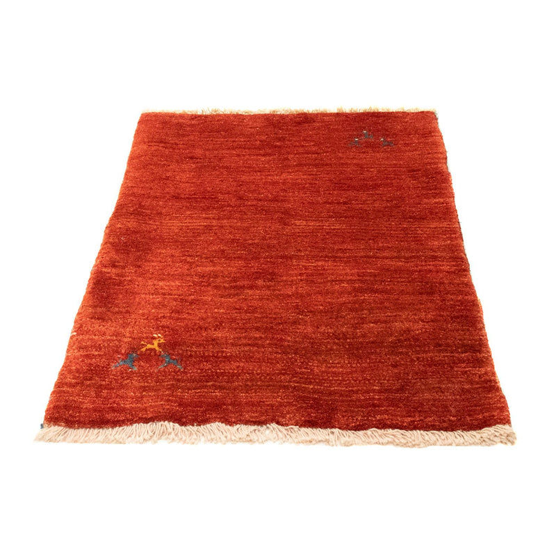 Alfombra Gabbeh - Persa - 119 x 84 cm - rojo