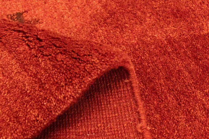 Alfombra Gabbeh - Persa - 147 x 76 cm - rojo