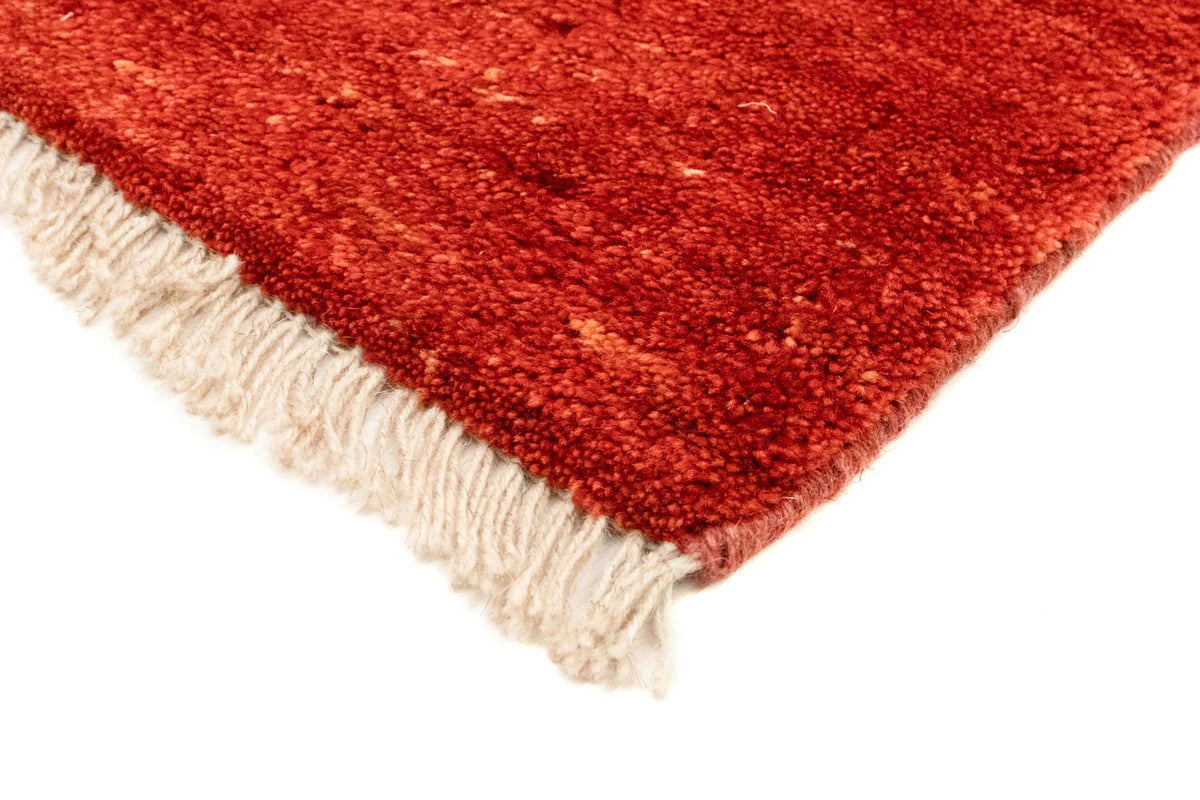 Alfombra Gabbeh - Persa - 135 x 74 cm - rojo