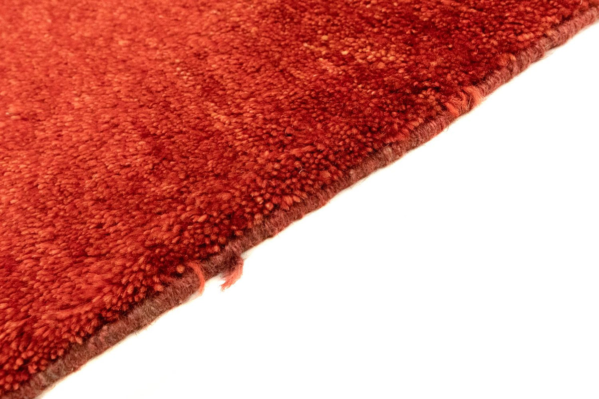 Alfombra Gabbeh - Persa - 135 x 74 cm - rojo
