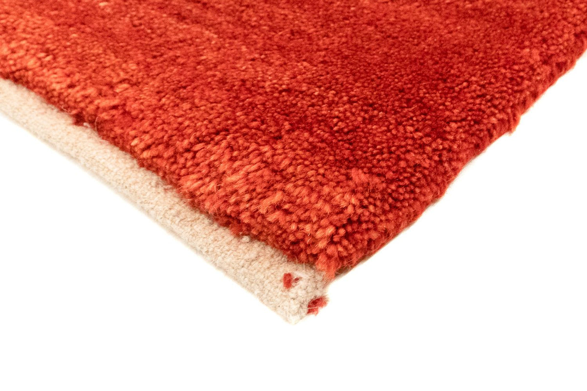 Alfombra Gabbeh - Loribaft Persa - 130 x 81 cm - rojo