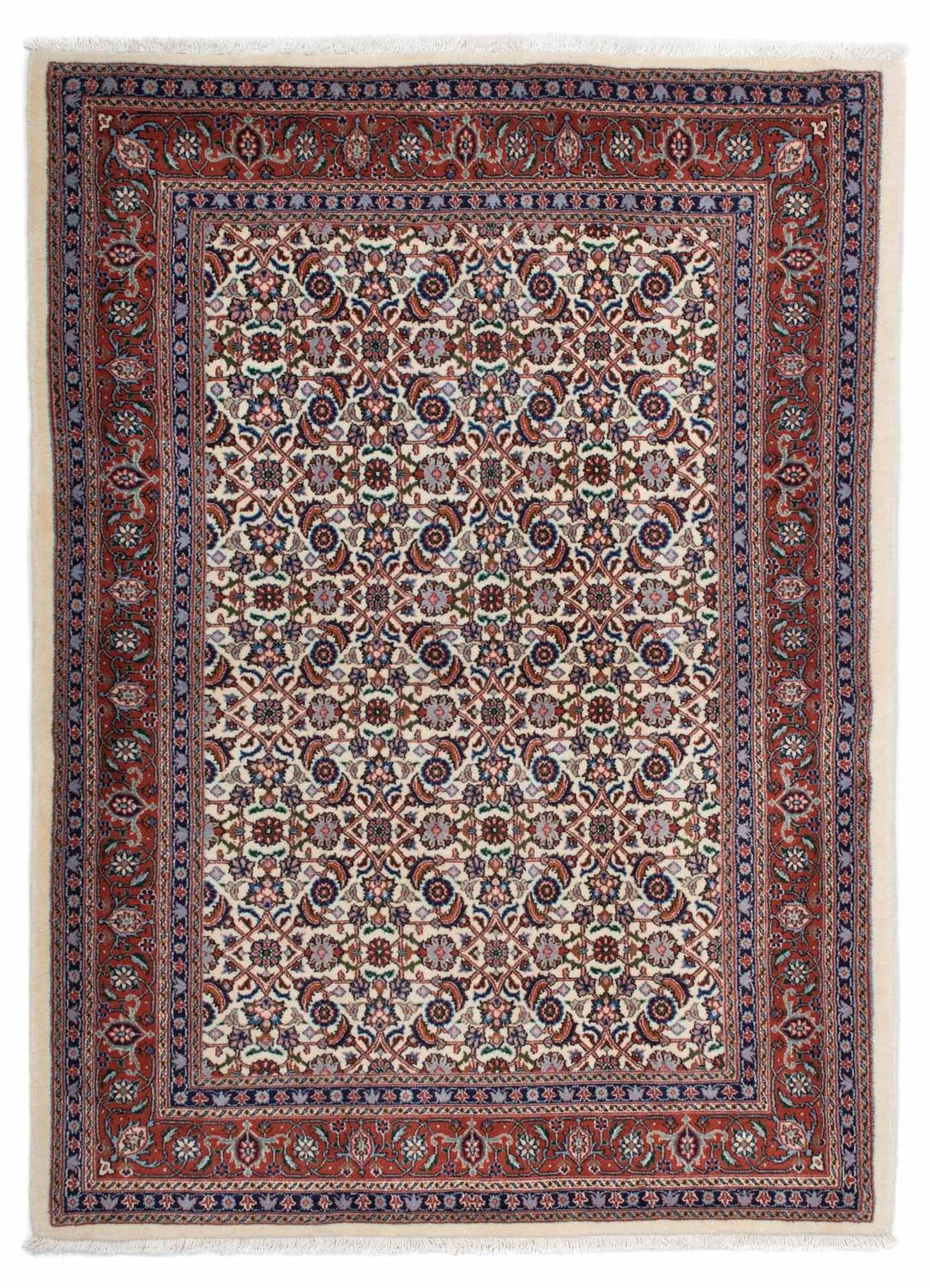 Alfombra persa - Clásica - 159 x 110 cm - beige