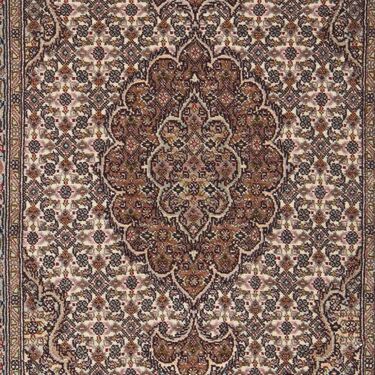 Alfombra Persa - Tabriz - Real - 96 x 60 cm - beige