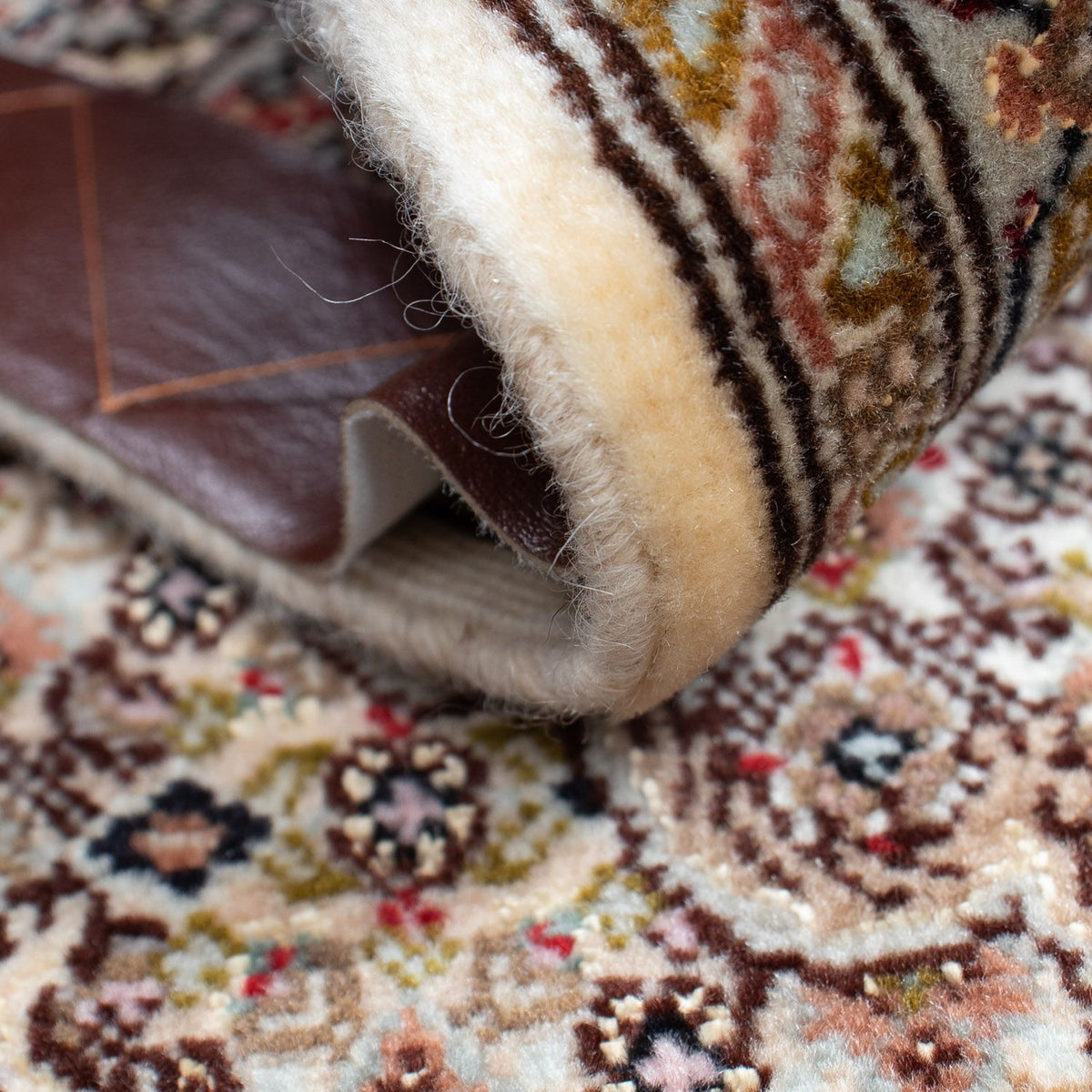 Alfombra Persa - Tabriz - Real - 96 x 60 cm - beige