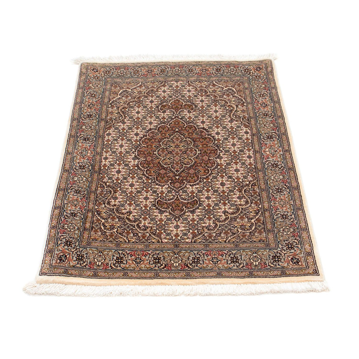 Alfombra Persa - Tabriz - Real - 96 x 60 cm - beige