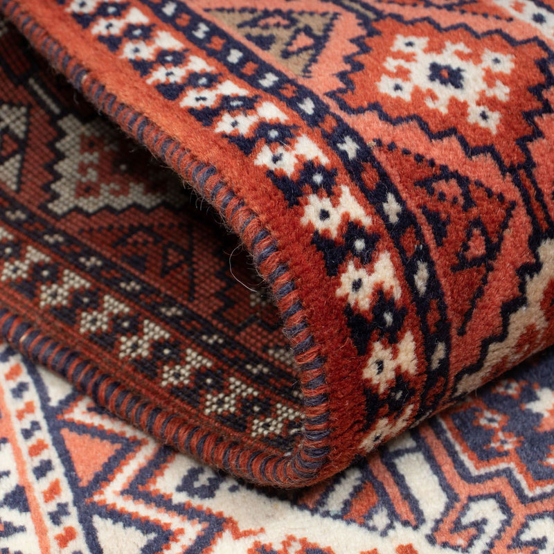 Alfombra de pasillo Alfombra persa - Nómada - 200 x 80 cm - beige