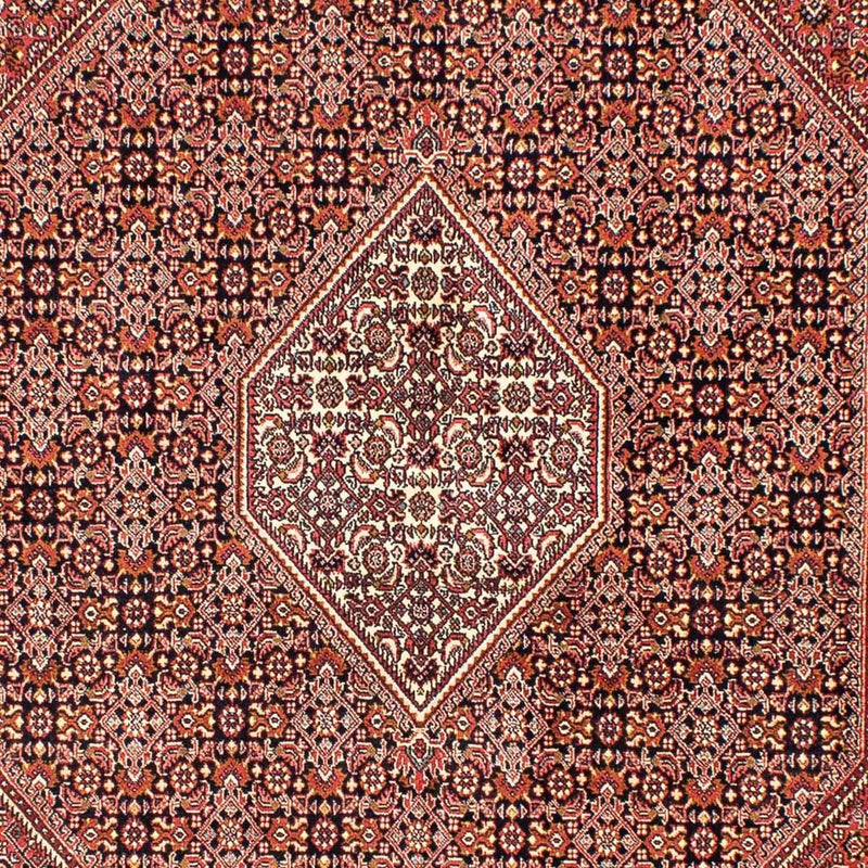 Alfombra persa - Bidjar - 246 x 171 cm - rojo claro
