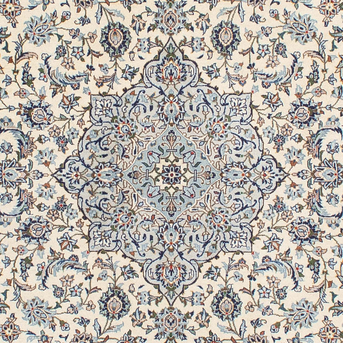 Alfombra persa - Keshan - 294 x 198 cm - beige