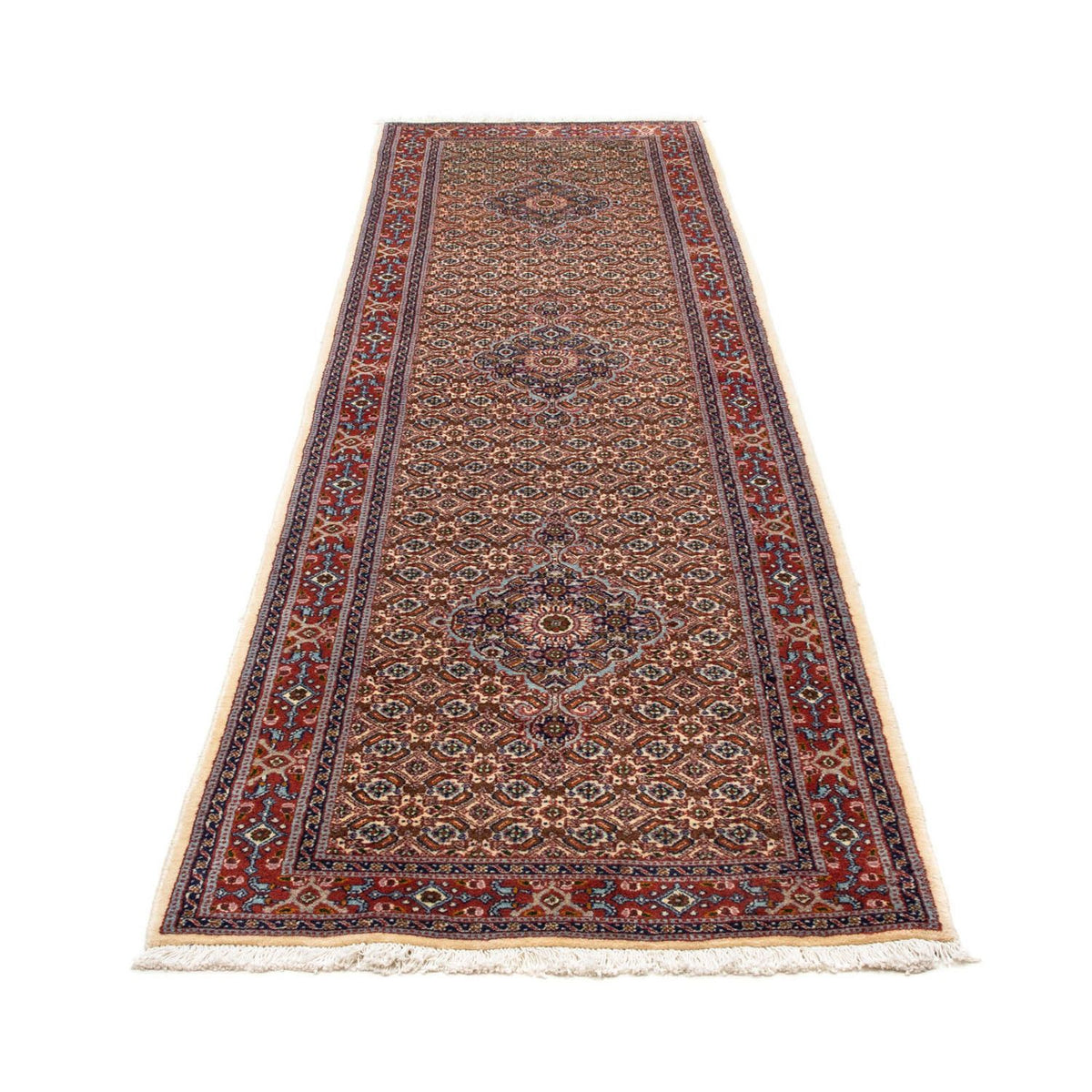 Alfombra de pasillo Alfombra persa - Clásica - 295 x 80 cm - beige