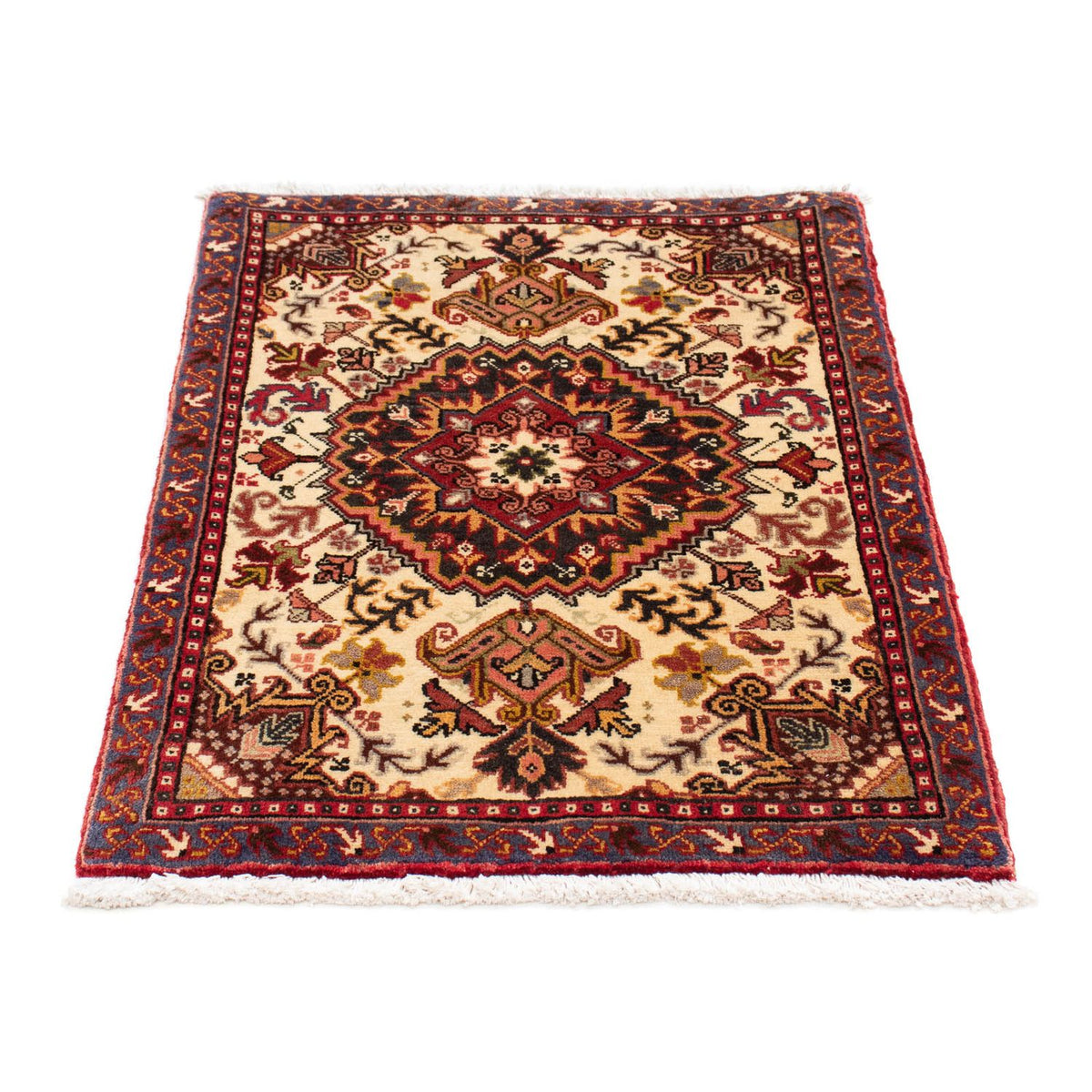 Alfombra persa - Nómada - 95 x 68 cm - beige