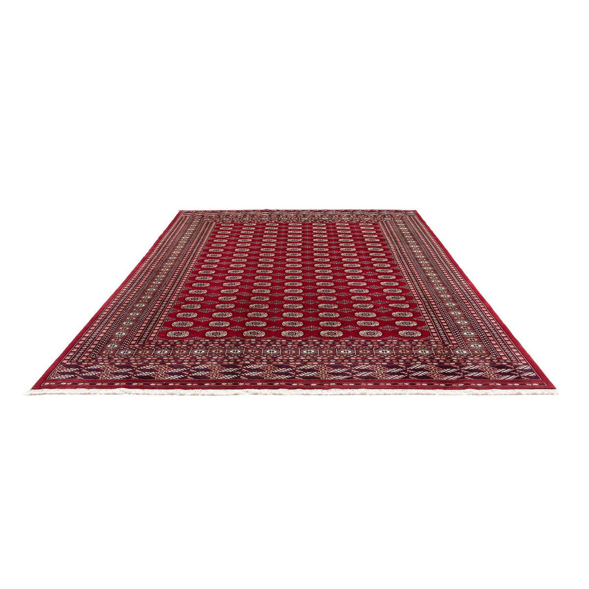 Alfombra afgana - Bukhara - 303 x 253 cm - rojo