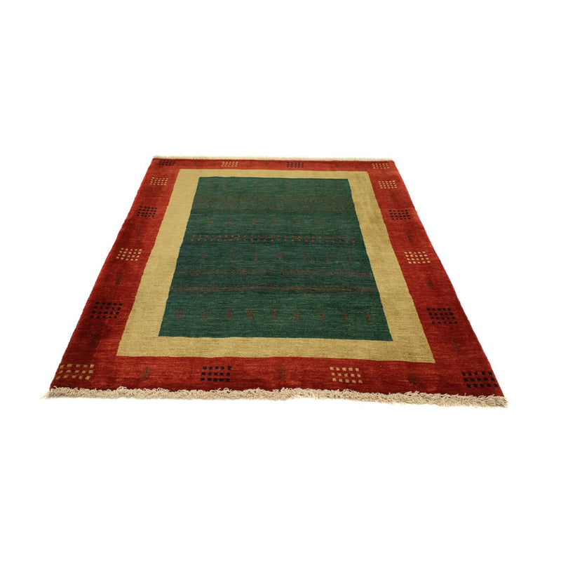 Alfombra Gabbeh - Loribaft Persa - 181 x 127 cm - verde