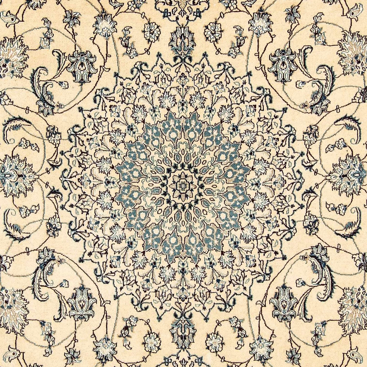 Alfombra persa - Nain - 305 x 198 cm - beige