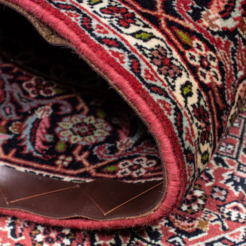 Alfombra persa - Bidjar - 208 x 139 cm - rojo