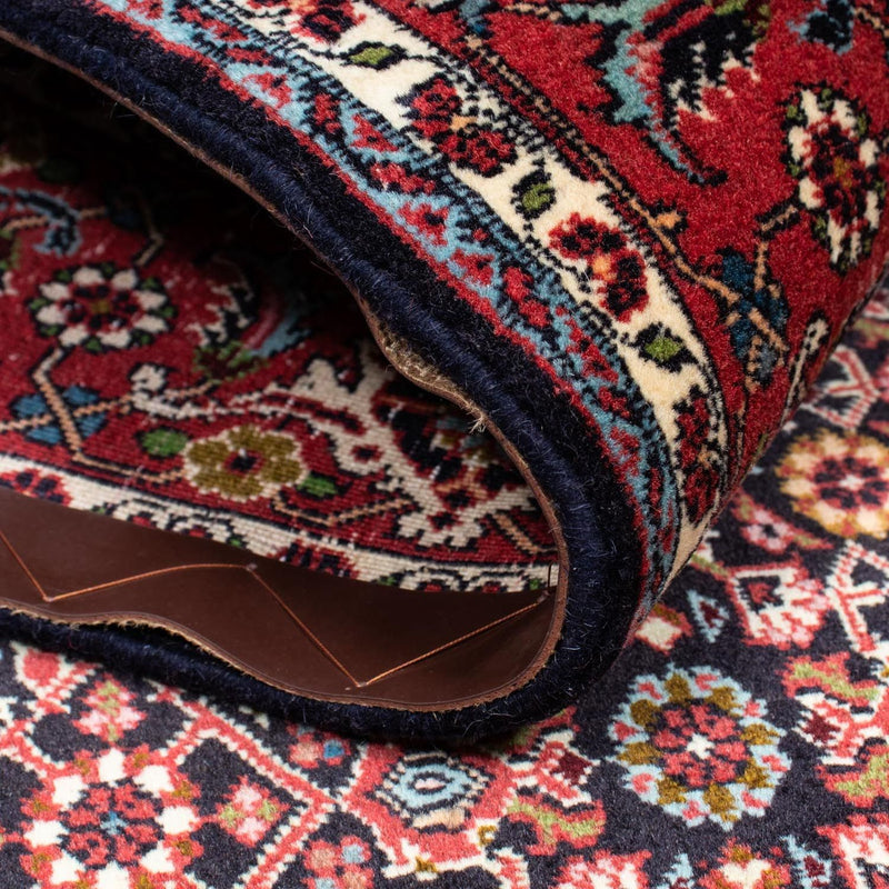 Alfombra persa - Bidjar - 200 x 141 cm - rojo