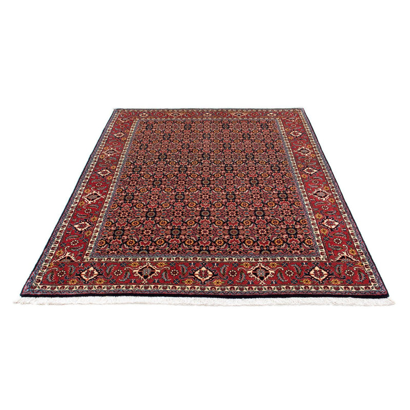 Alfombra persa - Bidjar - 200 x 141 cm - rojo