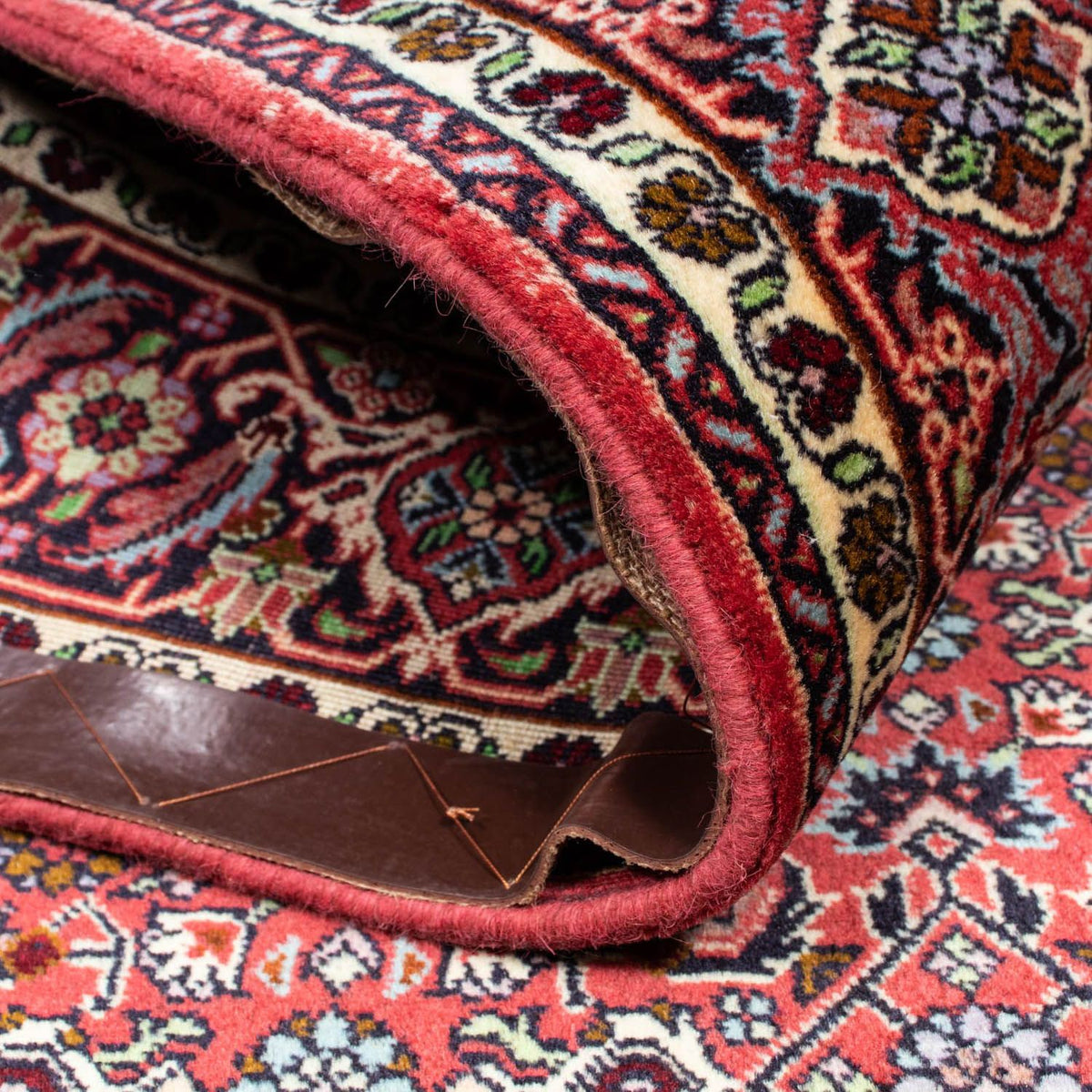 Alfombra persa - Bidjar - 200 x 140 cm - rojo