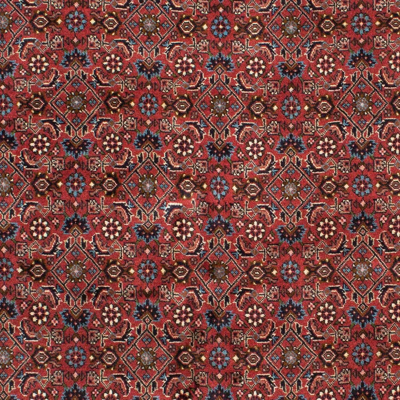 Alfombra persa - Bidjar - 218 x 136 cm - rojo