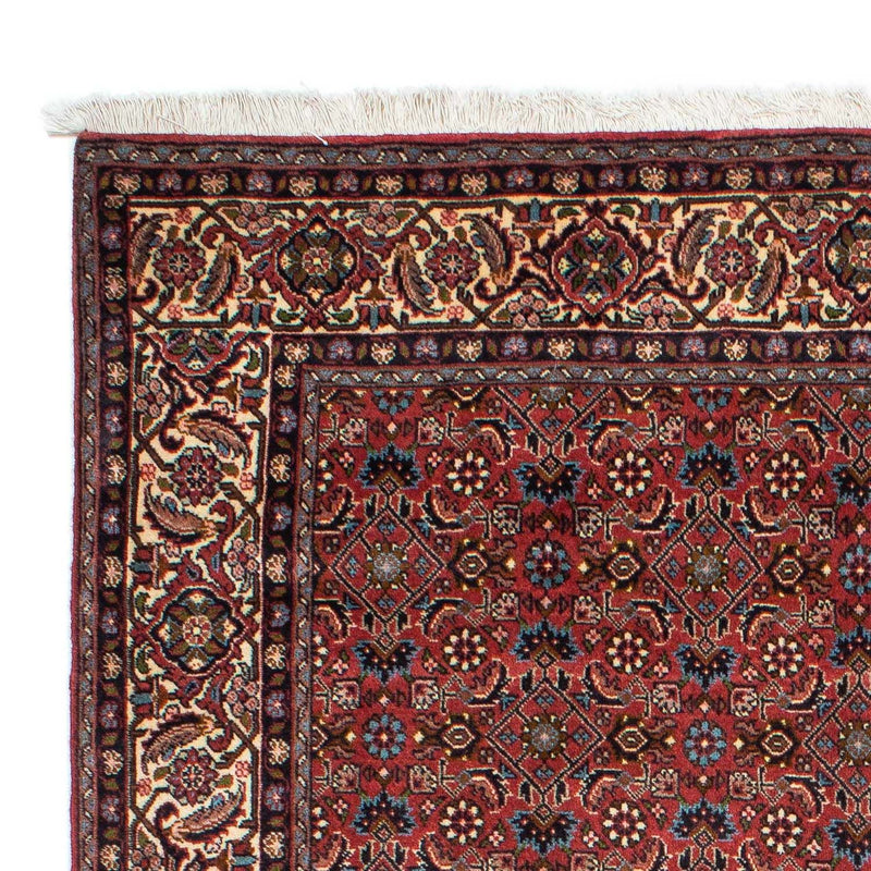 Alfombra persa - Bidjar - 218 x 136 cm - rojo