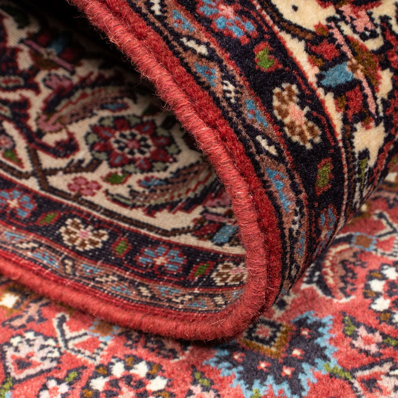 Alfombra persa - Bidjar - 218 x 136 cm - rojo