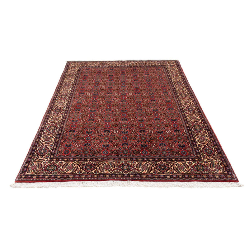 Alfombra persa - Bidjar - 218 x 136 cm - rojo