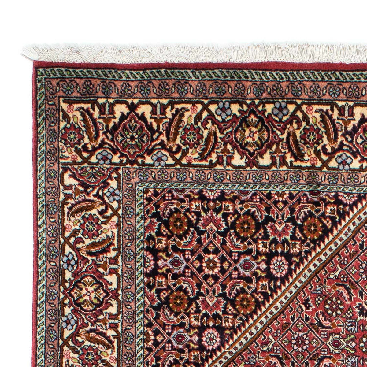 Alfombra persa - Bidjar - 222 x 138 cm - rojo