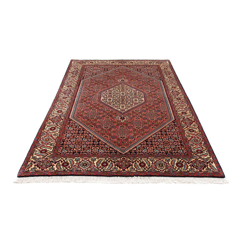 Alfombra persa - Bidjar - 220 x 135 cm - rojo