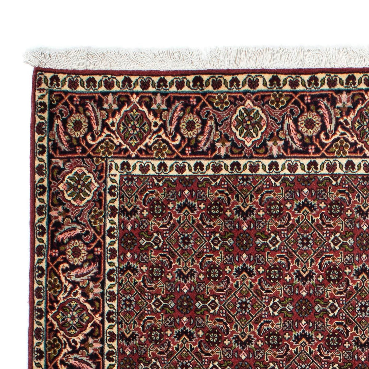 Alfombra persa - Bidjar - 205 x 141 cm - rojo