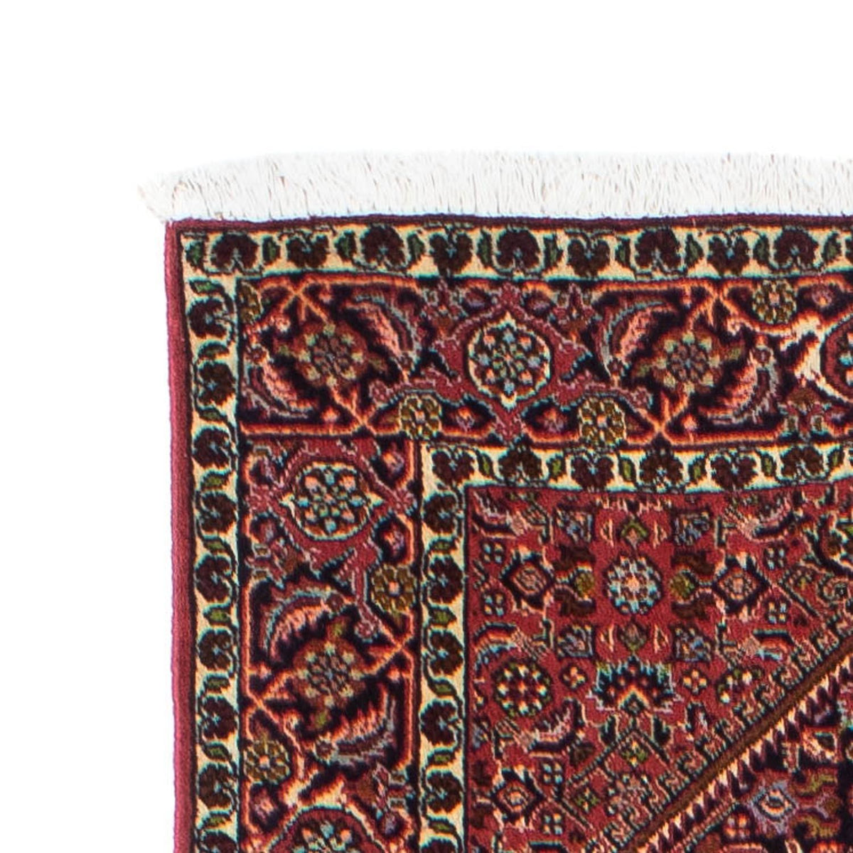 Alfombra de pasillo Alfombra persa - Bidjar - 295 x 82 cm - rojo claro