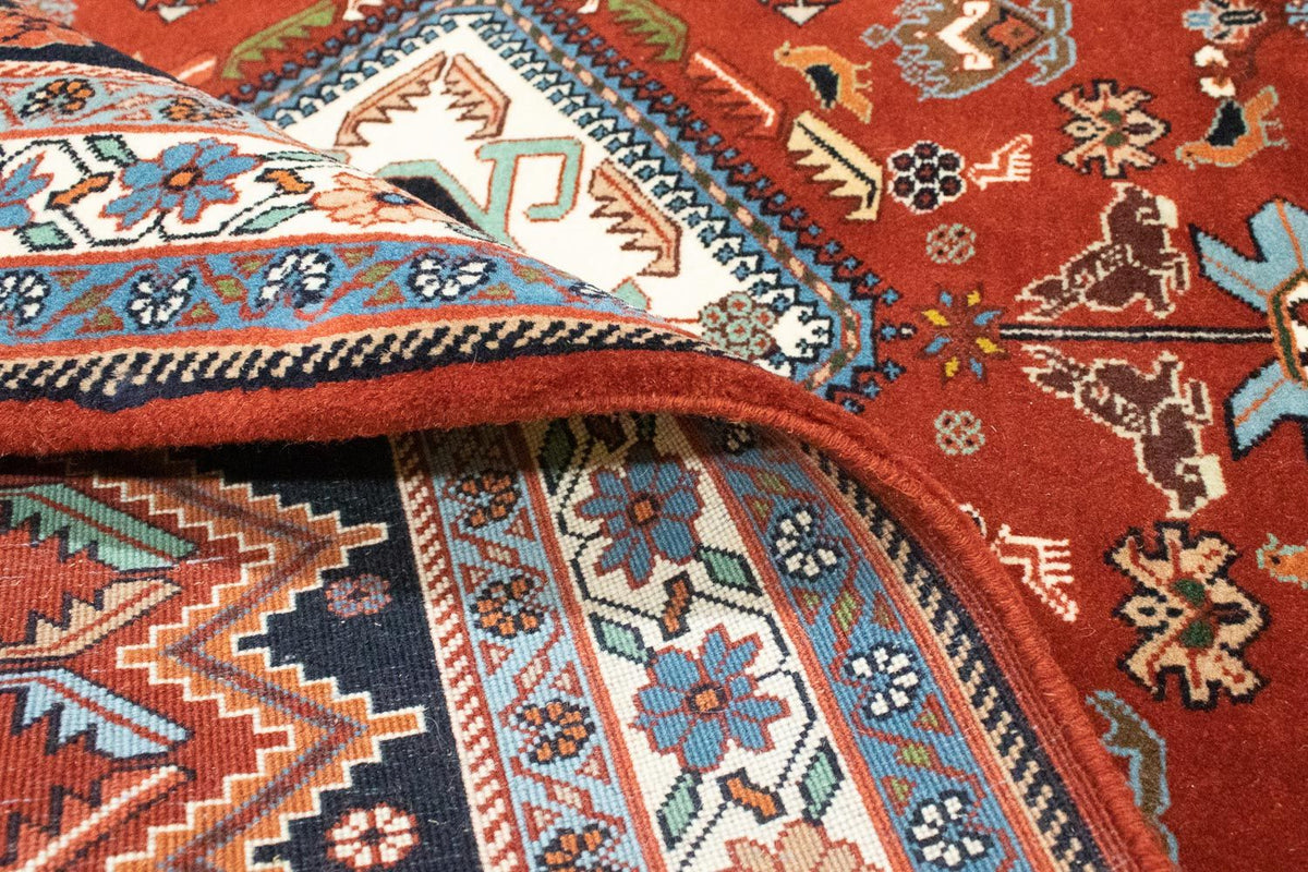 Alfombra persa - Nómada - 152 x 112 cm - rojo