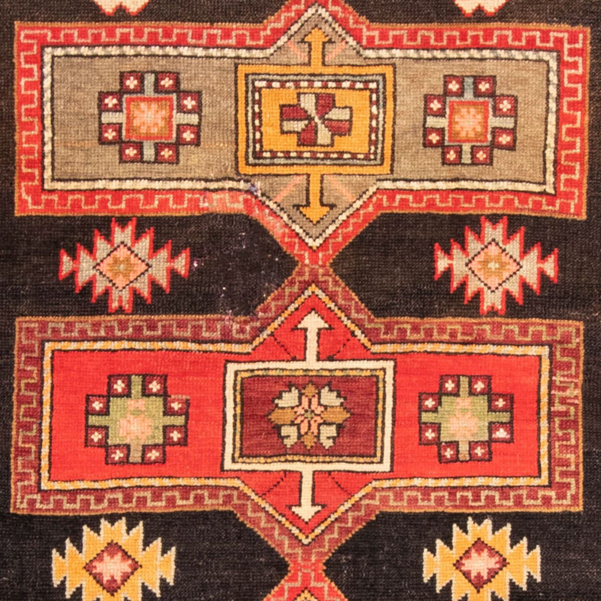 Alfombra de pasillo Alfombra persa - Nómada - 235 x 117 cm - azul oscuro