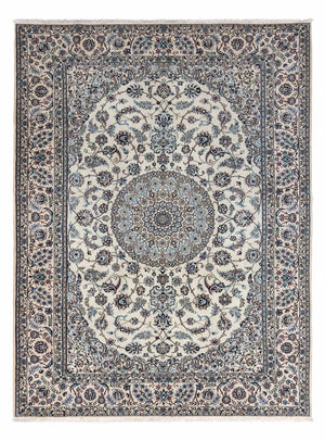 Alfombra Persa - Nain - Real - 348 x 250 cm - plata
