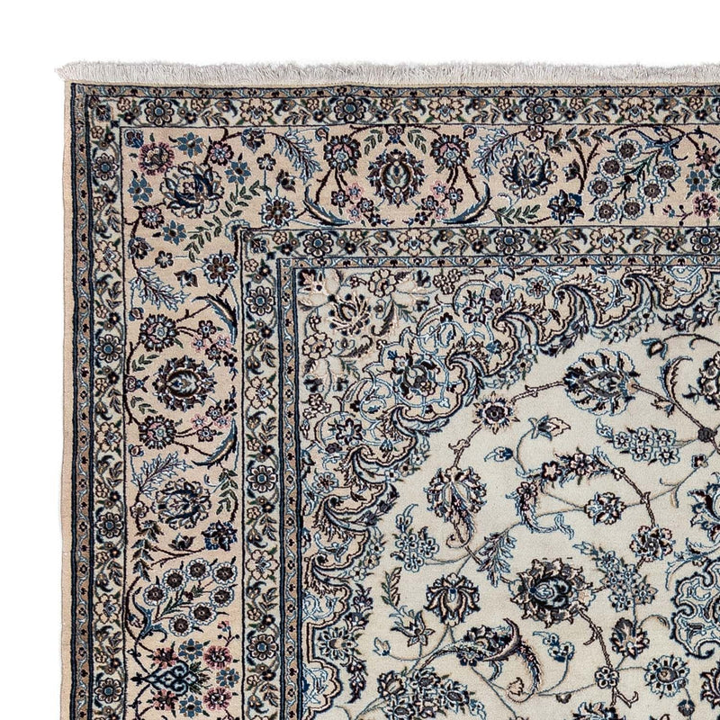 Alfombra Persa - Nain - Real - 348 x 250 cm - plata