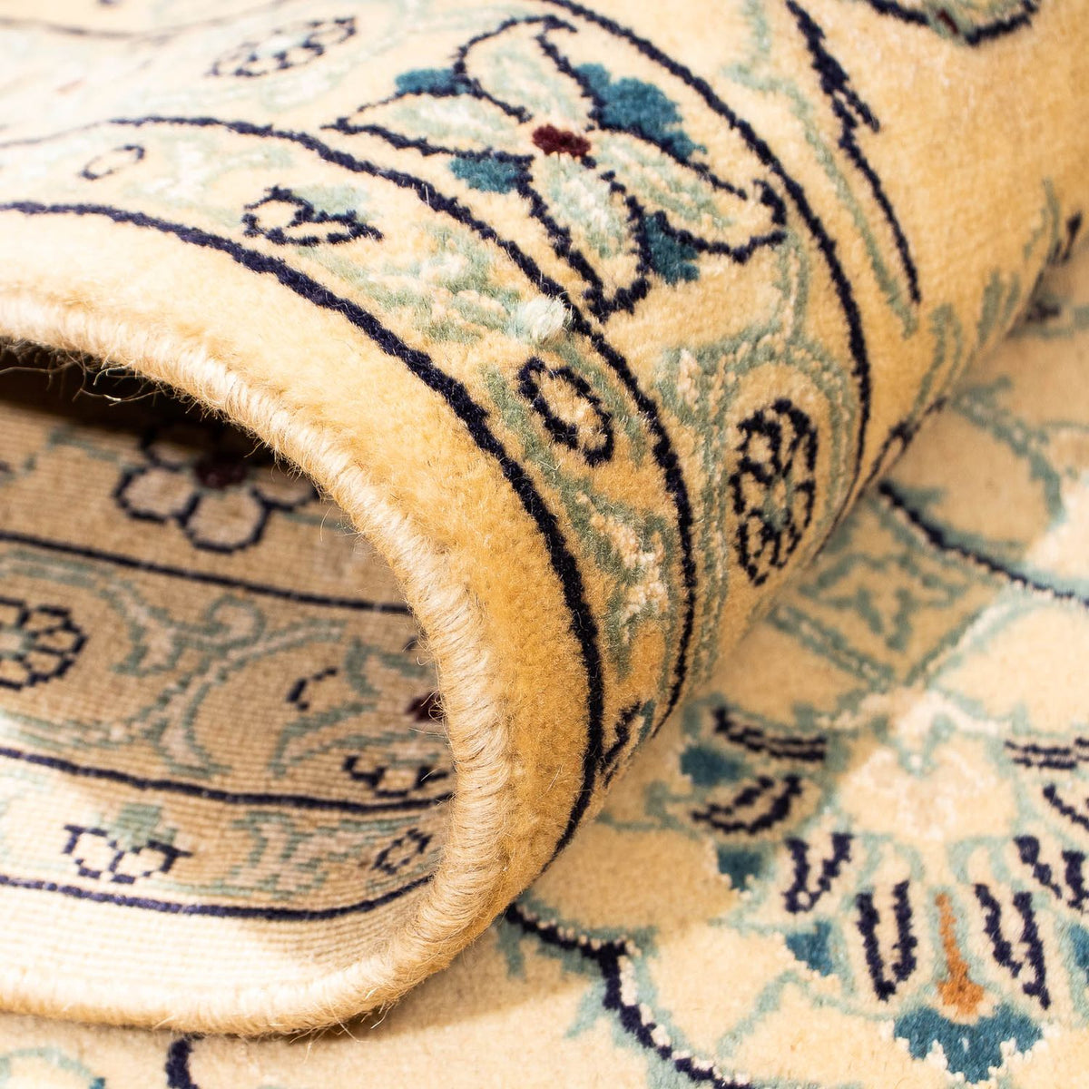 Alfombra Persa - Nain - Real - 238 x 167 cm - beige