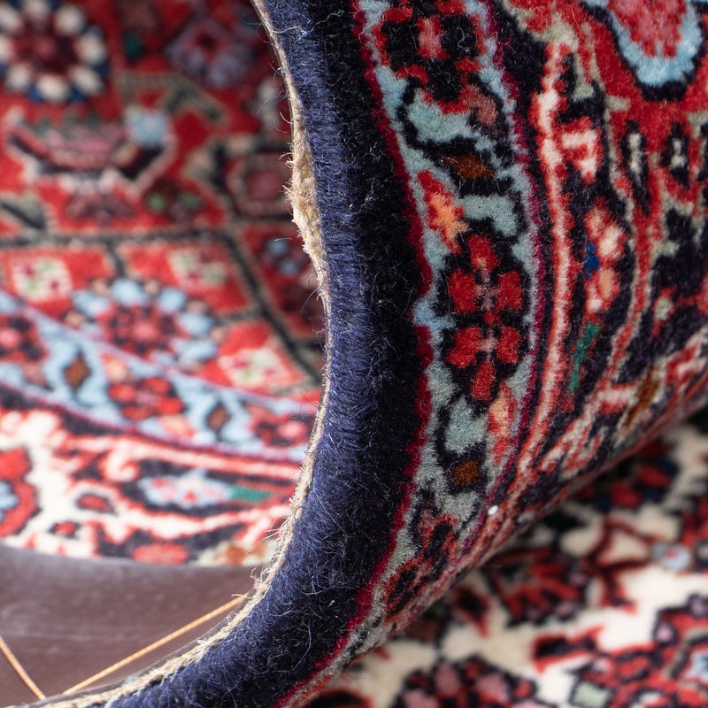 Alfombra de pasillo Alfombra persa - Bidjar - 215 x 80 cm - azul