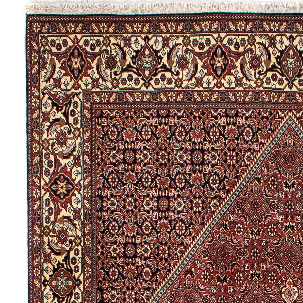 Alfombra persa - Bidjar - 300 x 200 cm - rojo claro