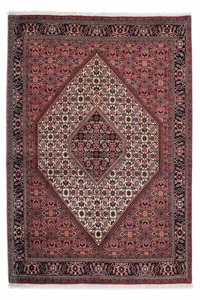 Alfombra persa - Bidjar - 218 x 148 cm - rojo