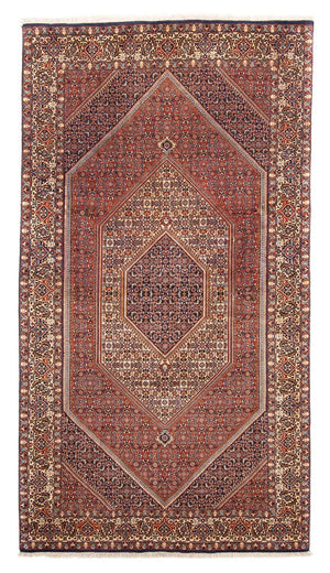Alfombra persa - Bidjar - 240 x 138 cm - marrón