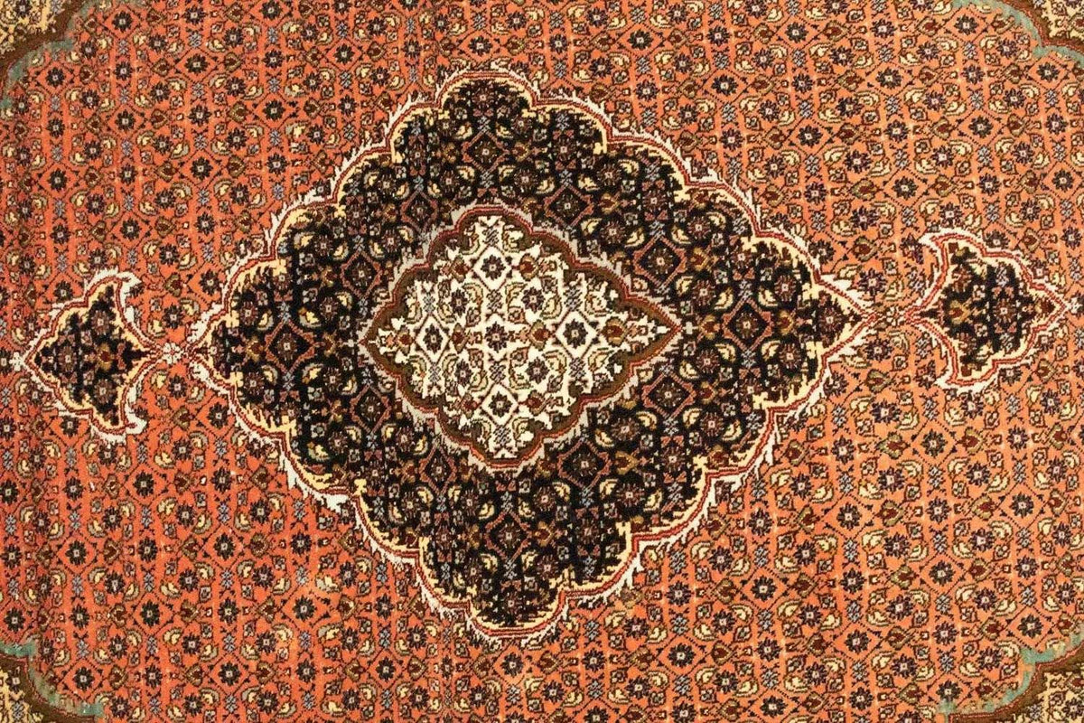 Alfombra Persa - Tabriz - Real - 155 x 107 cm - óxido