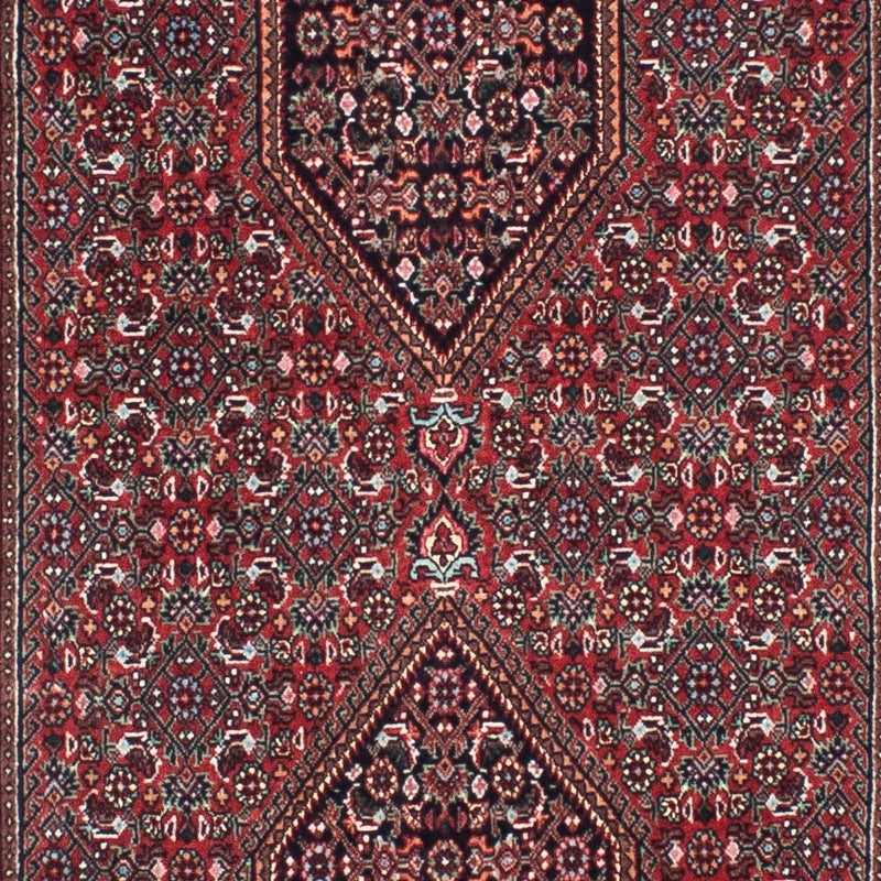 Alfombra de pasillo Alfombra persa - Bidjar - 324 x 83 cm - rojo