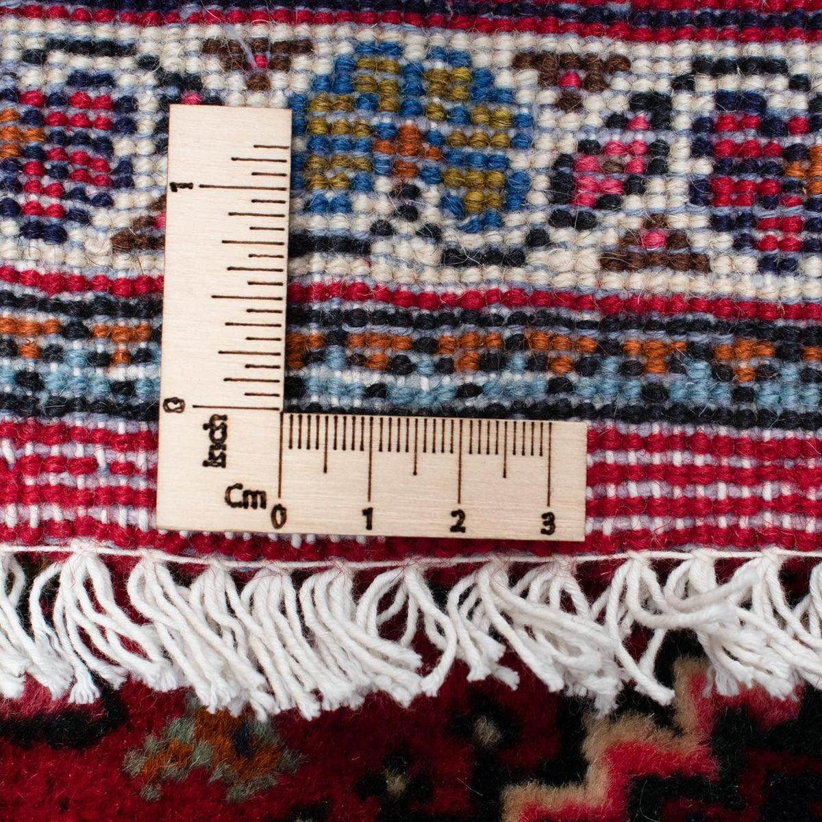 Alfombra de pasillo Alfombra persa - Nómada - 195 x 78 cm - rojo oscuro