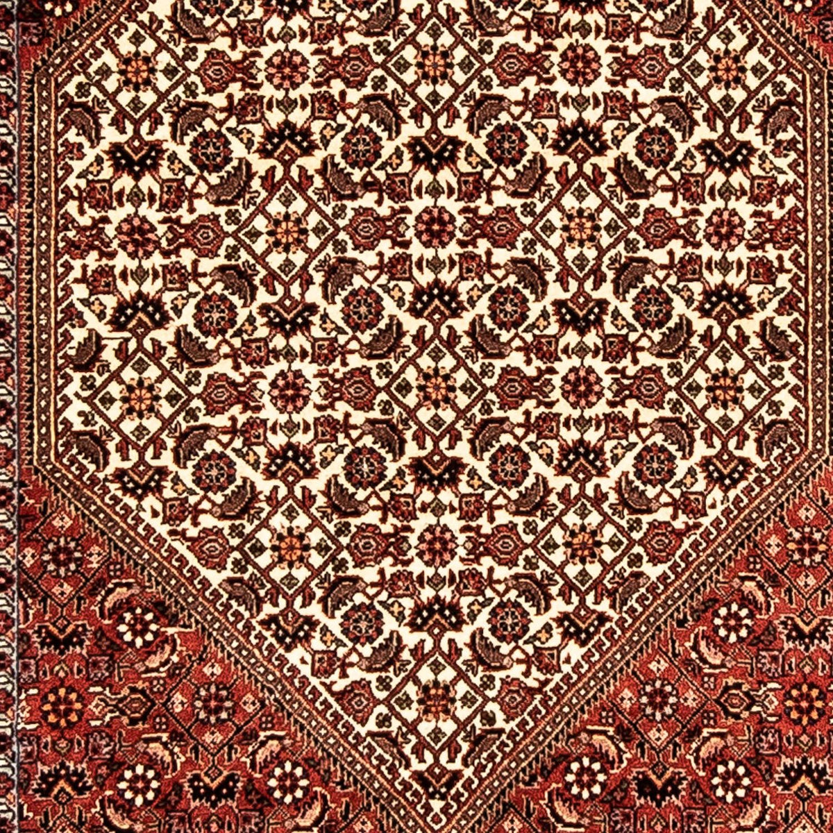 Alfombra de pasillo Alfombra persa - Bidjar - 297 x 84 cm - multicolor