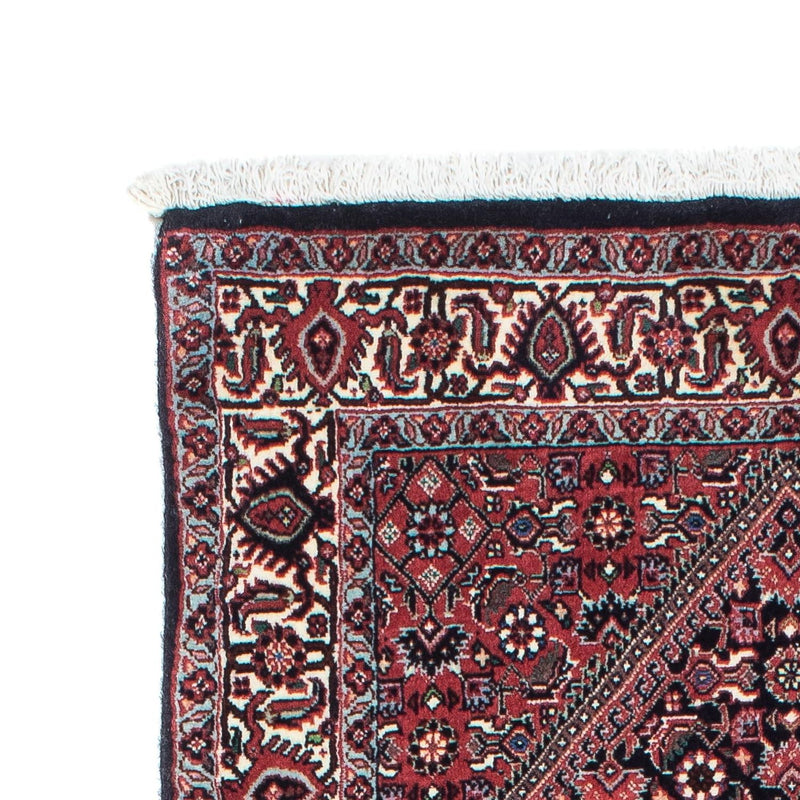 Alfombra de pasillo Alfombra persa - Bidjar - 196 x 72 cm - azul oscuro