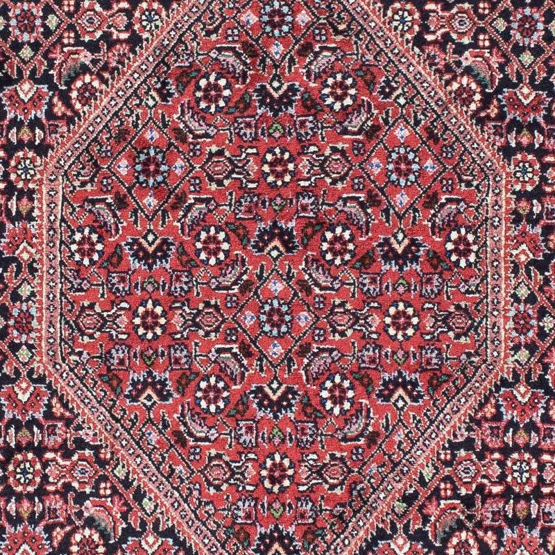 Alfombra de pasillo Alfombra persa - Bidjar - 208 x 73 cm - azul oscuro