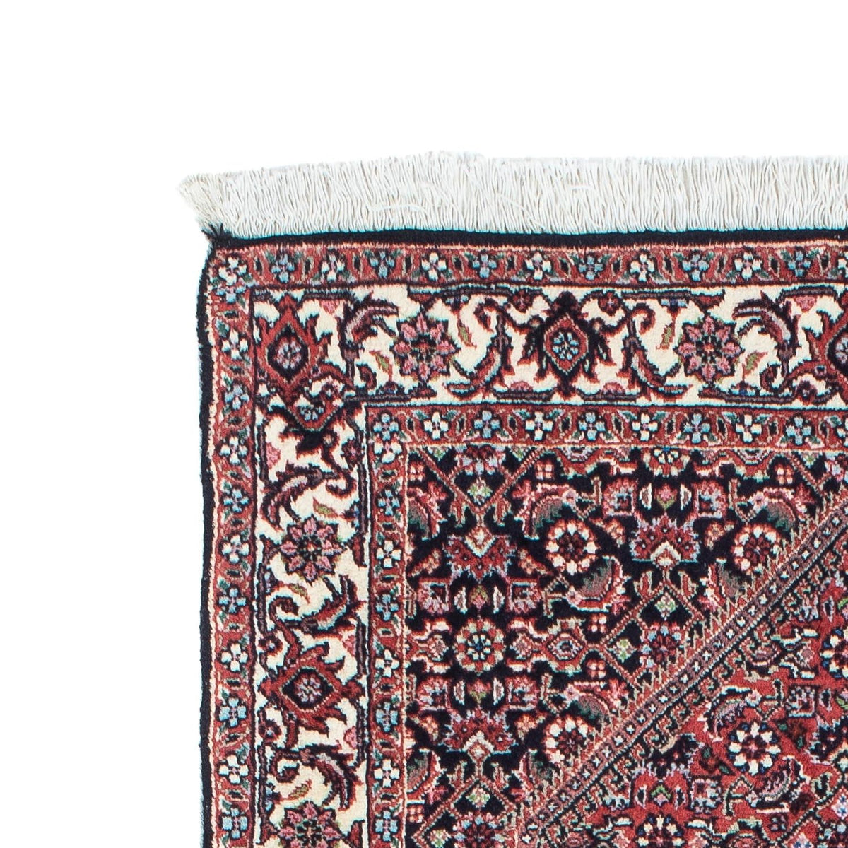 Alfombra de pasillo Alfombra persa - Bidjar - 208 x 73 cm - azul oscuro