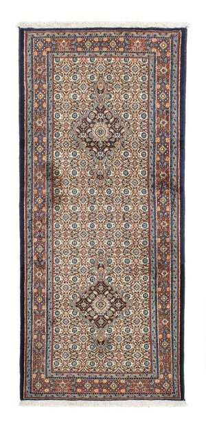 Alfombra de pasillo Alfombra persa - Clásica - 194 x 78 cm - beige